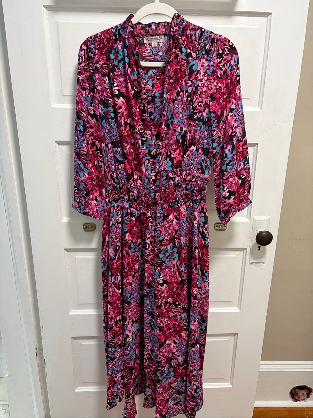 Nanette Lepore Floral Midi Dress
